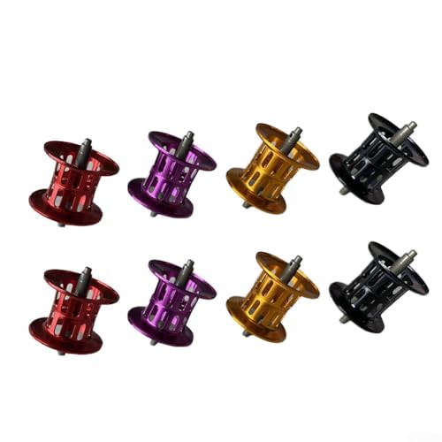 Carrete de pesca ligero para Abu Garcia B4 P4 MAX4X MAX4SX MAX4STX | Pieza de repuesto de rueda de gota de agua de aleación de aluminio | 7.9g para diseño ultraligero (para oro de cerámica híbrida)