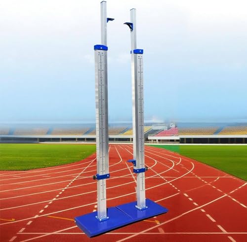 Soportes de salto altos ajustables para pista y campo, equipo de competición móvil para escuelas y uso profesional