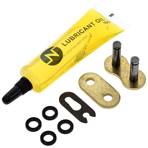 Image of NICHE Gold 520 X-Ring Chain 104 Links with Connecting Master Link