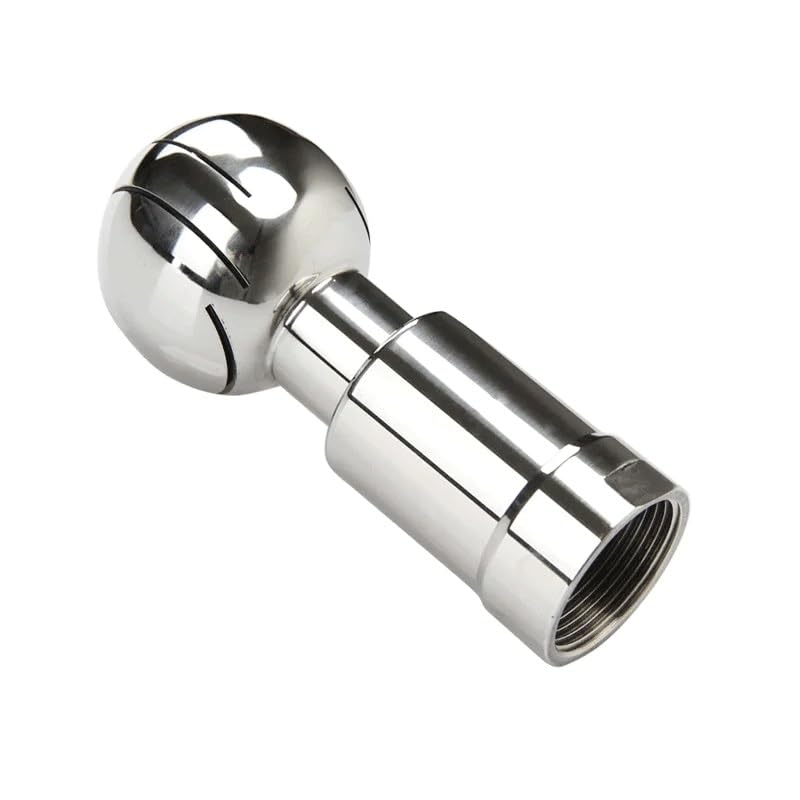 Rotary Spray Cleaning Ball Rotary Spray Ball 304 SS BSP Internal Thread CIP 360 Degree Rotating 28mm 1-2 inch(1.2 in)