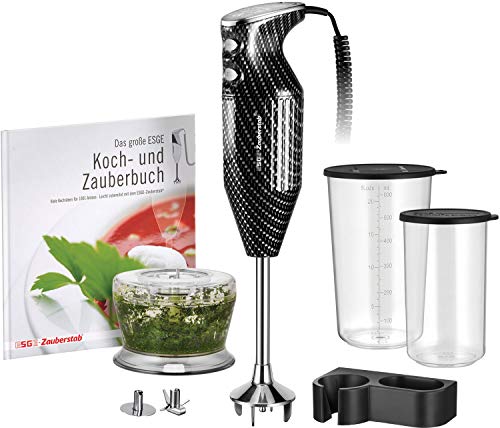 Preisvergleich Produktbild Esge Stabmixer Zauberstab M 122 Carbon, 140 Watt, 2 Stufen