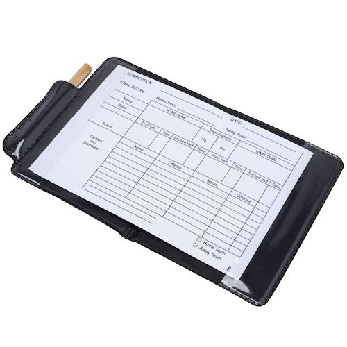 Cartão de Árbitro com Capa e Lápis - Kit com 3 Cartões