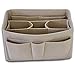 Produktbild Handtaschen-Organizer 2 in1 aus Filz Geldbörse-Organizer Taschen Organisator Einsatz mit Innentasche Taschenorganizer für Handtasche - Beige Groß