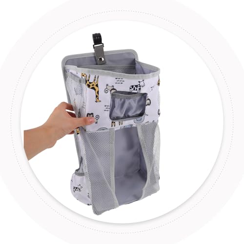 Pochette de rangement multifonction berceau pour optimiser l'espace bébé - 5