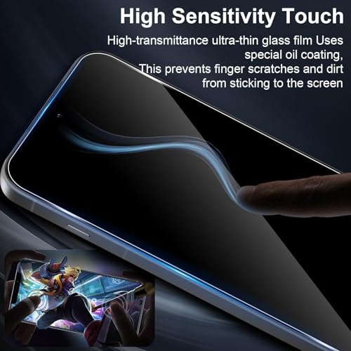 Image of PreCure (2+2 Pack) Screen Protector & Camera Lens Protector for VIVO X300 Pro - 0.33mm 9H Hardness Tempered Glass, HD Clear, Ultra Scratch Resistant, Bubble-Free