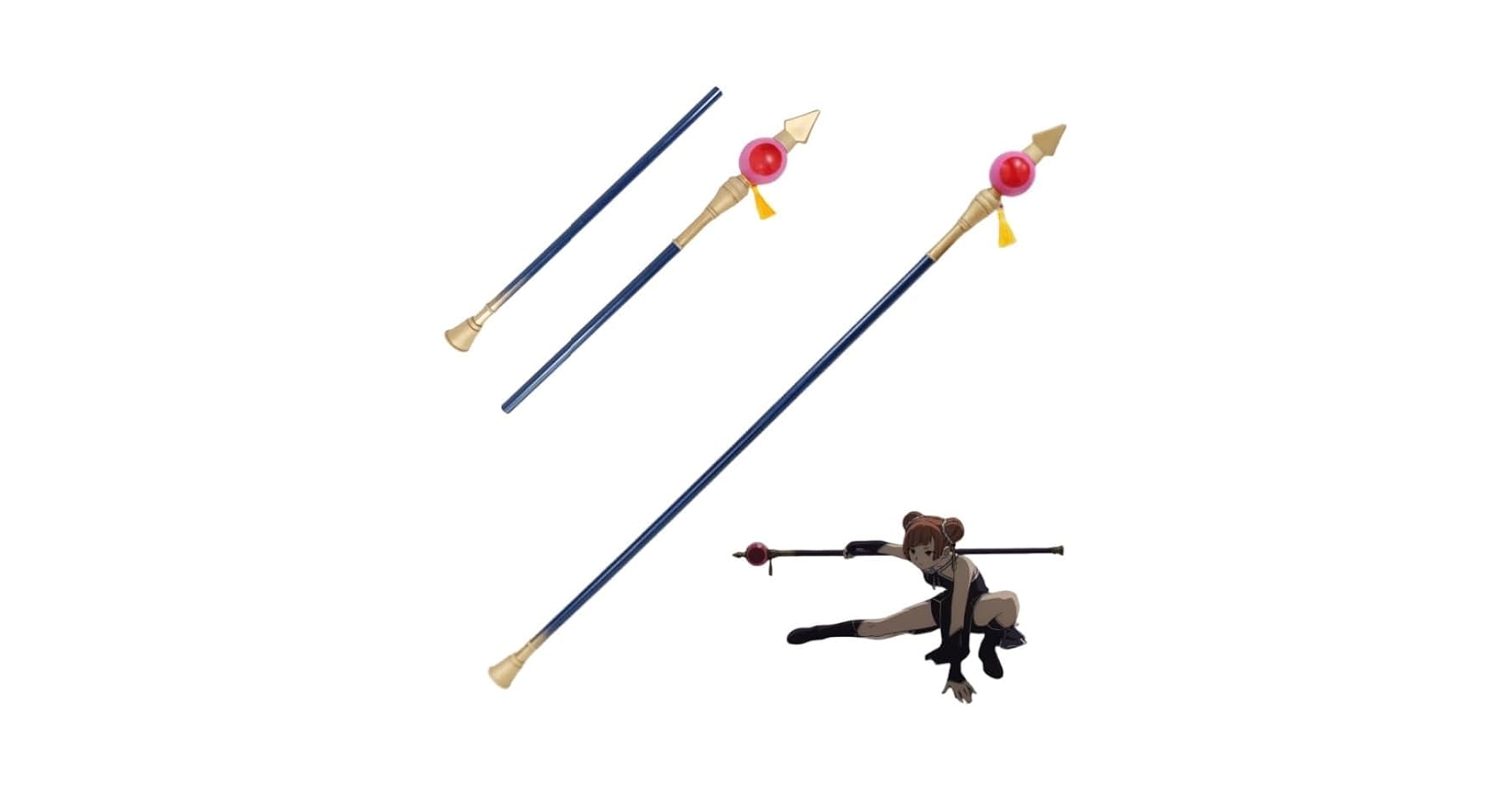 【即日発送可能】 葬送のフリーレン ラオフェン コスプレ 武器 道具 杖 Amazon | 葬送のフリーレン ラオフェン 法杖 武器 コスプレ道具