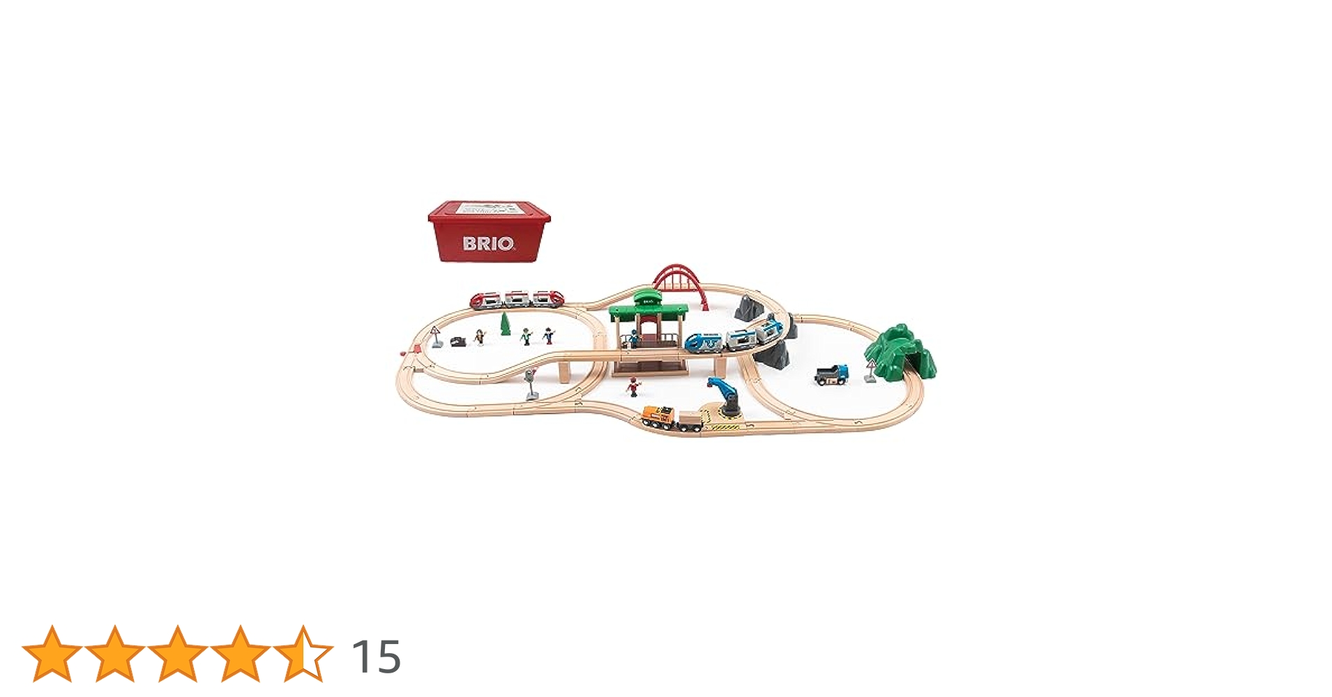 BRIO 2013年 クリスマス◆電車 木製レール玩具 102ピース BRIO 2013年 クリスマス◇電車 木製レール玩具 102ピース Amazon