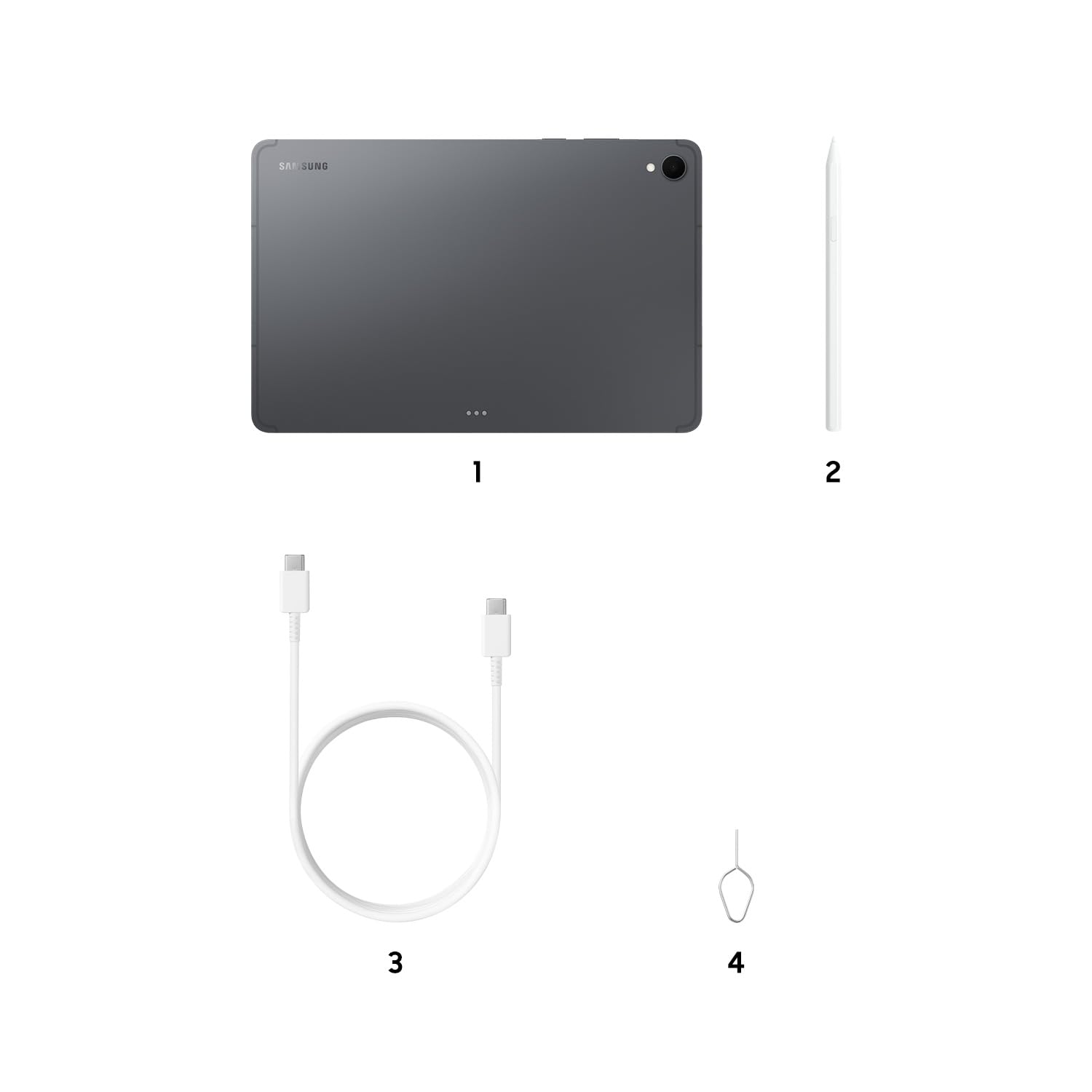 Samsung Galaxy Tab S11, AI Tablet, Wi-Fi, Leichtes Design, Vielseitige KI-Tools, DeX, 128 GB Speicher, 12 GB RAM, Lange Akkulaufzeit, Gray, 3 Jahre Herstellergarantie [Exklusiv auf Amazon]