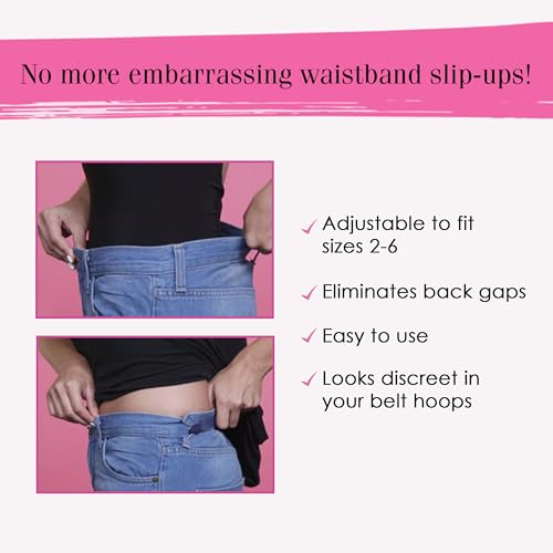 Hollywood Fashion Secrets 52492 Hip Hugger, Navy, Elastic Belt Alternative thumb #3
