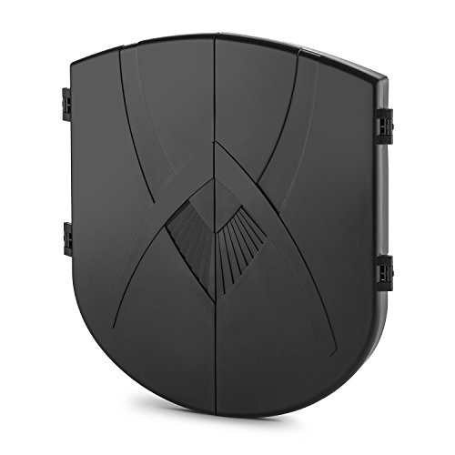 OneConcept Dartomat - Dartscheibe, elektronisches Dartboard, Dartautomat, 26 Spiele, 70 Spielvarianten, 6 x Softtip-Darts, integrierter Computer, einfache Bedienung, schwarz - 6