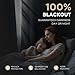 Joydeco 100% Blackout Curtains for Bedroom - Natural Linen Curtains 52