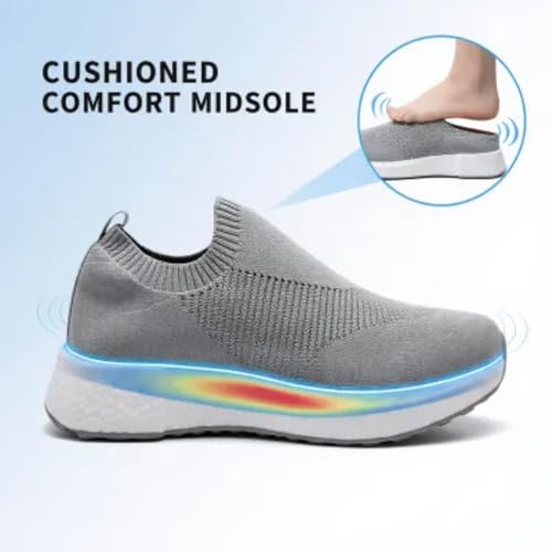 Vanto Wool Men's Knit Slip-On Sneakers with ETPU Cushioning4