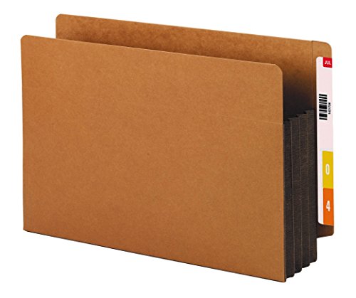Smead End Tab File Pocket, Reinforced Straight-Cut Tab, 3-1/2