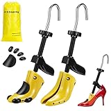 Jrooupmy Shoe Stretcher Women, 1 Pair of Leather Shoe Stretcher for Wide Feet, High Heel Shoe Stretcher Women 5.5-10