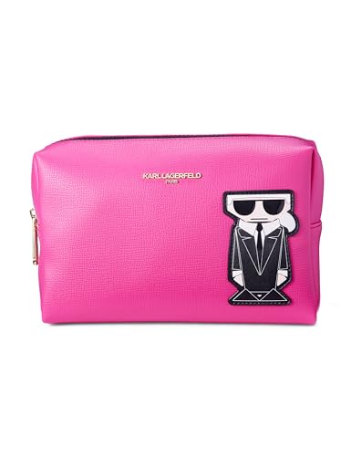 Karl Lagerfeld Paris Everyday Casual Maybelle SLG Cosmetic Bag Fuchsia Fuchsia One Size
