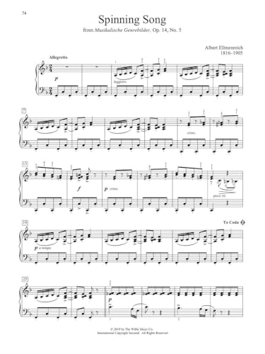 The Classical Piano Solos Collection: 106 Graded Pieces from Baroque to the 20th C. Compiled & Edited by P. Low, S. Schumann, C. Siagian - Classical Piano Sheet Music Book for Teachers and Students - Image 7