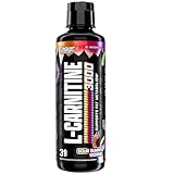 Nutrex Research Liquid L Carnitine 3000 – Sour Gummy Worms | L-Carnitine Liquid Shots, Stimulant Free | Supports Muscle Recovery for Men and Women - 31 Servings