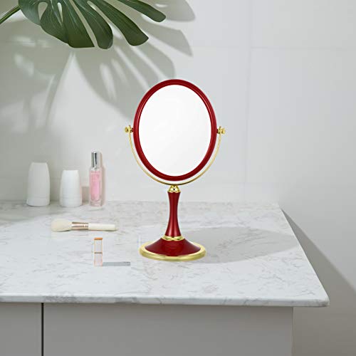 Espejo de Maquillaje Doble Faz Rotatorio LIFKOME miniatura 3