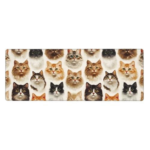 Tapis de souris de jeu antidérapant bords cousus anti-usure