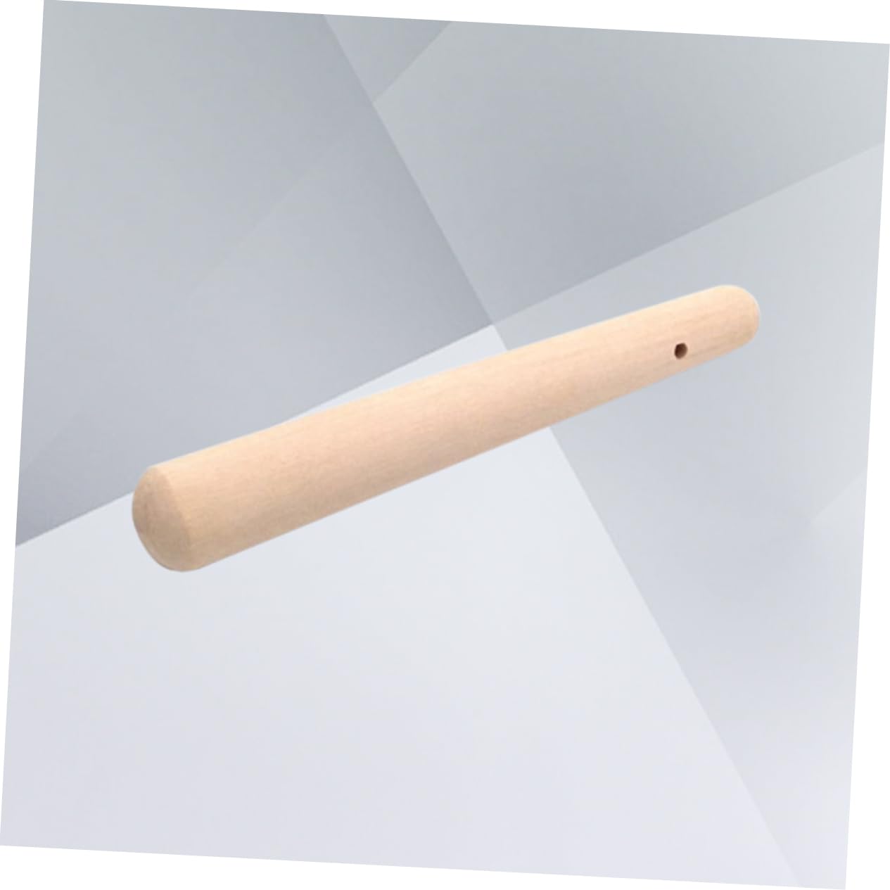 FAVOMOTO Ergonomic Wooden Pestle for Toddlers Kids Utensils Long Handle Food Muddler Lunch Accessories for Kids