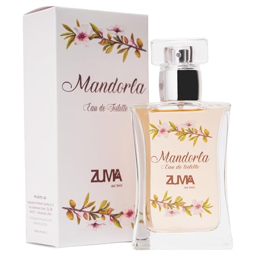 Profumo Mandorla Eau de toilette - Fragranza Dolce e Vellutata Spray - L’Abbraccio Elegante della Primavera Siciliana Made in Italy (Mandorla 50 ml)