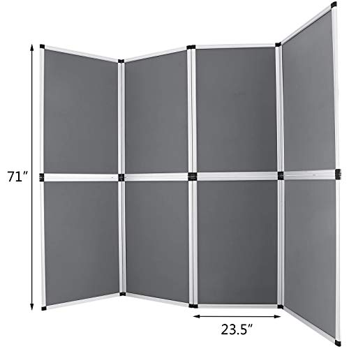 image for VEVOR Trade Show Display 8 Panels Display Panel 94x71Inch Aluminum All