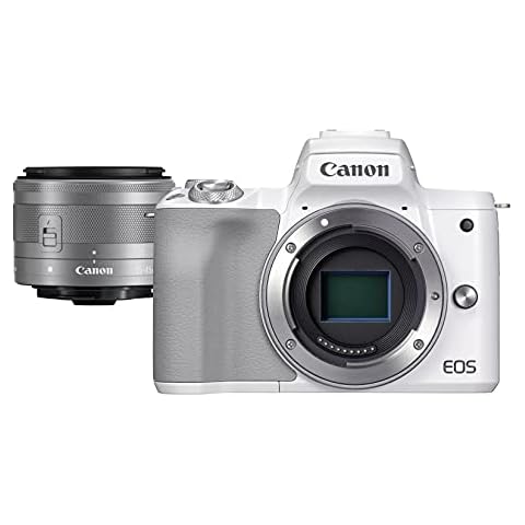 Canon EOS M50 Mark II Kamera + Objektiv EF-M 15-45mm F3.5-6.3 is STM Cover