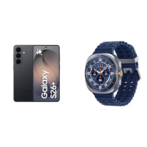 Samsung Galaxy S26+ 512GB �u���b�N+Galaxy Watch Ultra 2025 �`�^�j�E���u���[