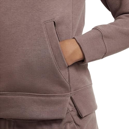 Nike Girls NSW Pullover Hoodie (Large, Plum Eclipse/White)4