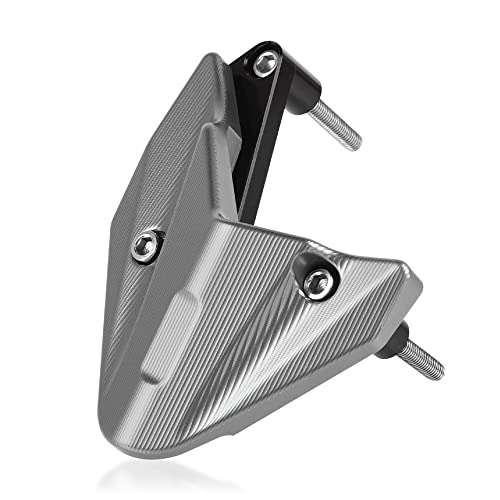 Motorradrahmen Sturzpads Motorgehäuse Sliders Protector für Z900 Z 900 2017-2021 Z1000 Z 1000 Z1000R Z 1000 R 2010-2021 Grau
