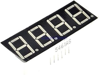 5pcs/lot Digital Tube Segment Common Anode Red 4 Bit Digital Tube 0.36 inch Red LED Display HSN-3641BS