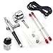 Aerografo Pistola doppia azione Kit/Set Fengda FE-134K con 0,2 mm / 0,3 mm / 0,5 mm ago/iniettore e tubo