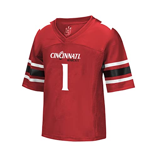 Image of Little King NCAA Toddler-Touchdown Pass-Team Football Jersey-Sizes 2T 3T 4T 6