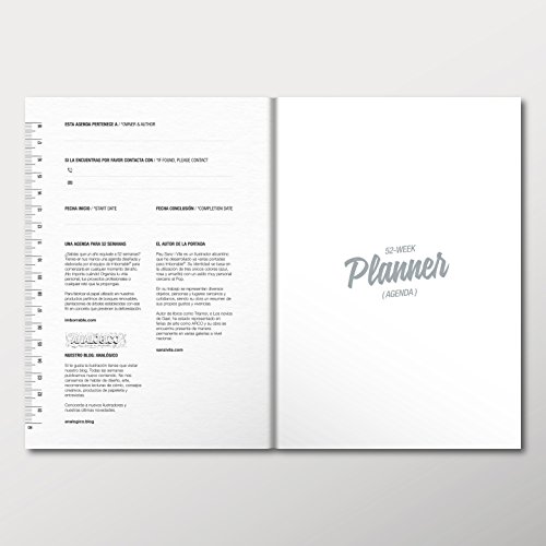 Imborrable Sanz i Vila - Agenda Planning e senza