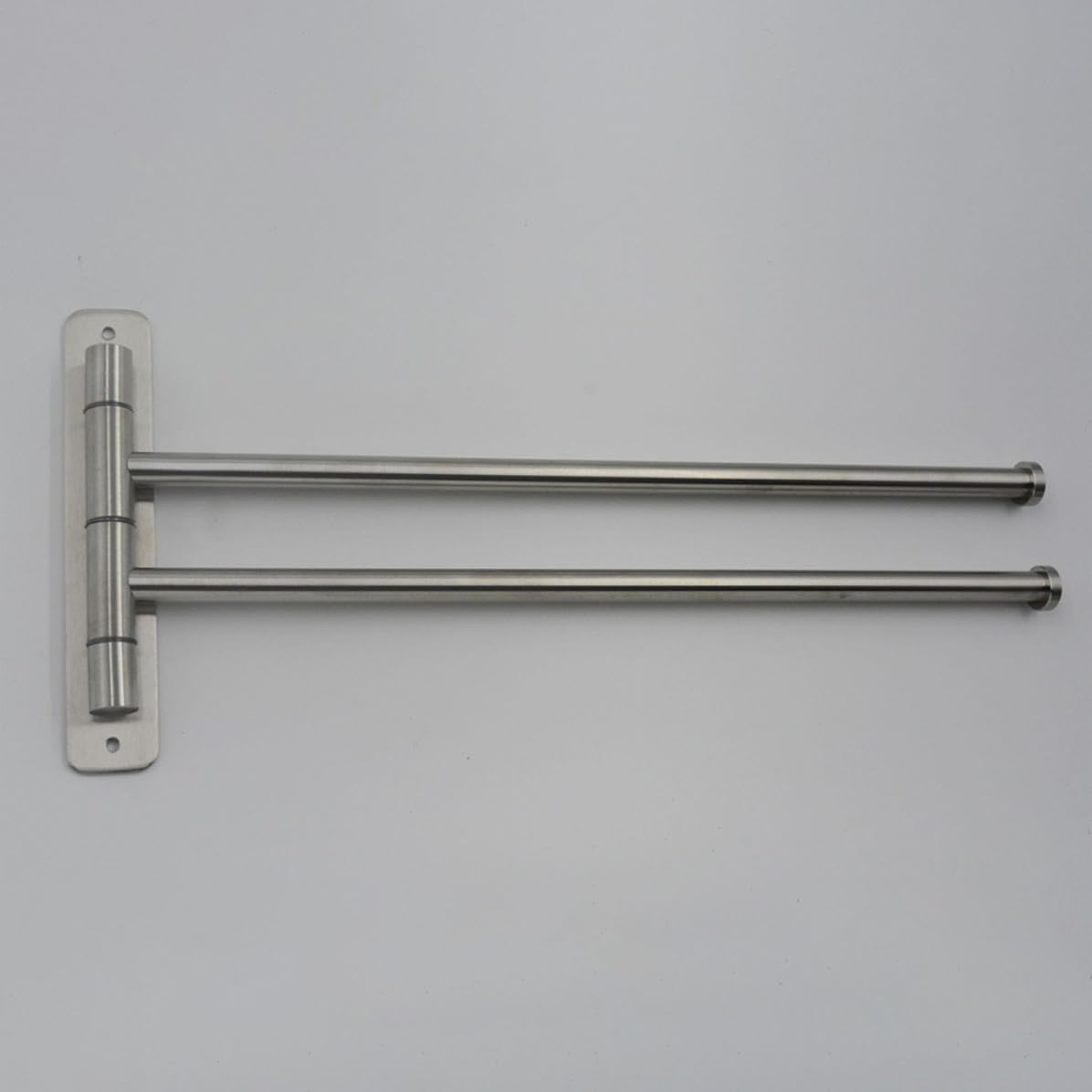 Acero Inoxidable Toallero de Pared Dos Barras Giratorias