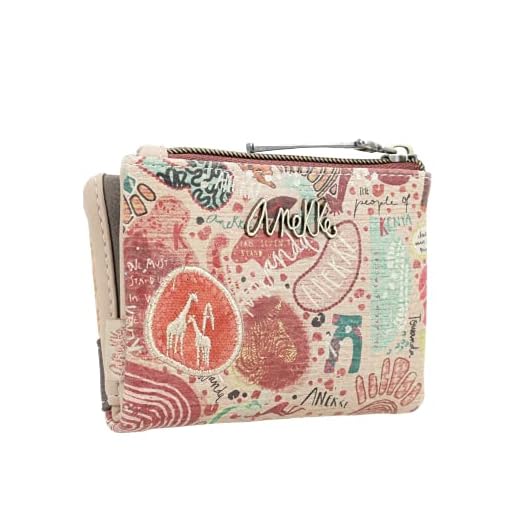 ANEKKE | Billetero con Cremallera Kenya | Moderno, Casual y a la Moda | para Mujeres | Ideal para el Día a Día u Ocasiones Especiales
