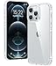 Voyahülle Clear Case for iPhone 12 Pro Max, Ultra Thin, Shockproof TPU Cover, Anti-Yellowing, Crystal Clear, Phone Case for Apple iPhone 12 Pro Max - Clear