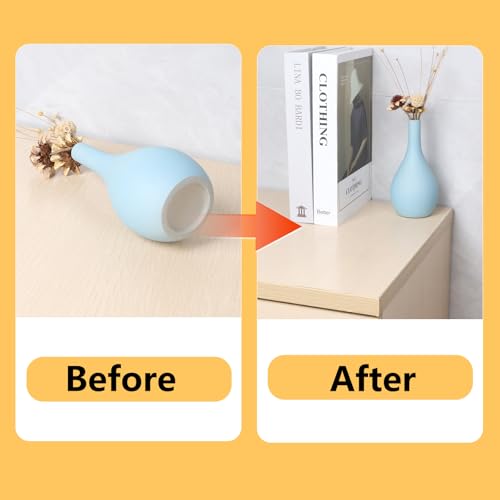 Image of Double Sided Tape Heavy Duty,Clear Nano Tape Square 50 PCS,Removable Mounting Tape for Walls,Waterproof Two Sided Sticky Adhesive Pads Strips,Transparent Wall Tape No Damage Cinta Doble Cara