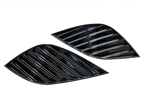 For Toyota Camry Fog Light Cover Glossy black Front Bumper