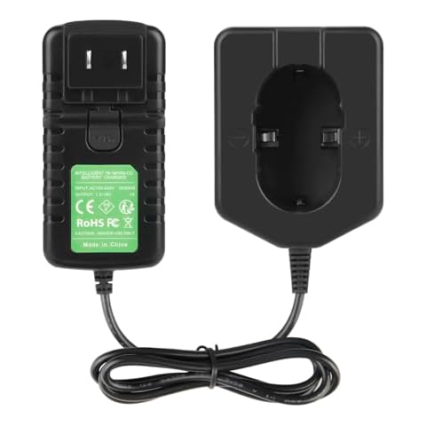 Hanaix 1.2V-18V Ni-MH Charger UC18YG for Hitachi 7.2V 9.6V 12V 14.4V 18V Ni-MH/Ni-Cd Pod Battery (Not for Li-ion Batteries) Cover