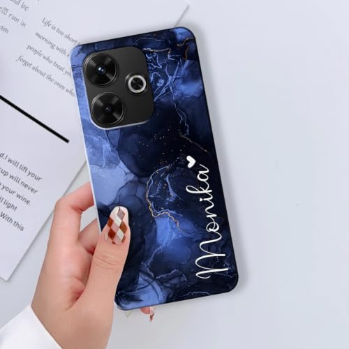 Image of COLORflow Back Cover Compatible with Redmi 13 5G / 4G / Poco M6 Plus 5G | Marble Colors Customized Back Cover Compatible with Redmi 13 5G / 4G / Poco M6 Plus 5G