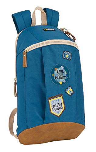 Safta Mini Mochila Reciclable National Geographic Explorer  220x100x390mm