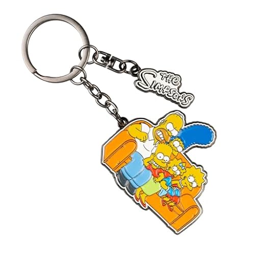 Grupo Erik Llavero Los Simpsons - Llaveros originales casa : Portallaves niños o Llavero Coche| Simpsons Regalo | Ya disponible en tu tienda friki favorita! En mundofriki.es!