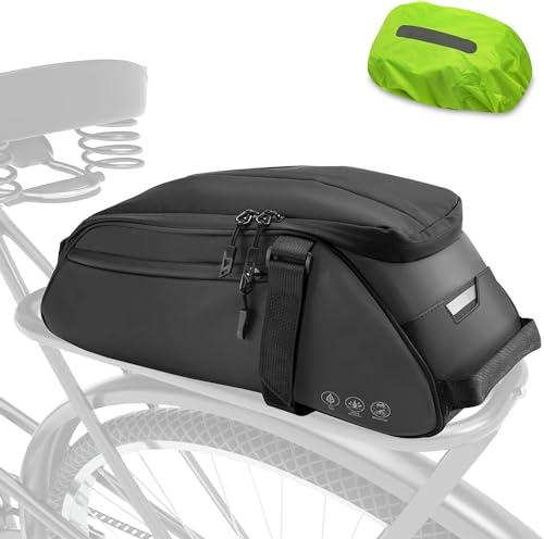 JOLY FANG Fahrrad Gepäckträgertasche, 8L Multifunktionale Fahrradtaschen...