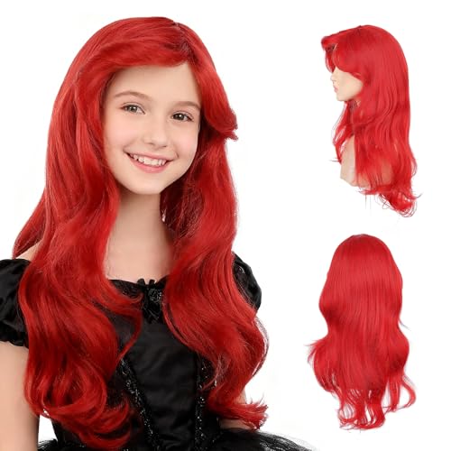 Onedor HairWiz Womens Curly Synthetic Wavy Hair Cosplay Wigs (Memaid (Style 2))