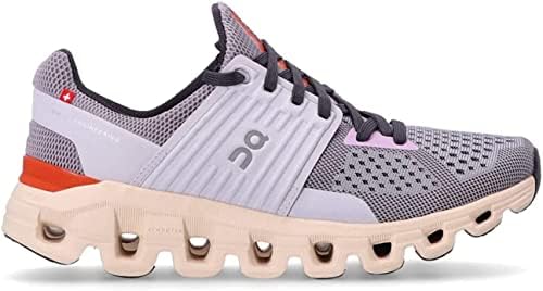 On Women's Cloudswift Sneakers, Lavender/Lilac, Grey, 8.5 Medium US | Image 2