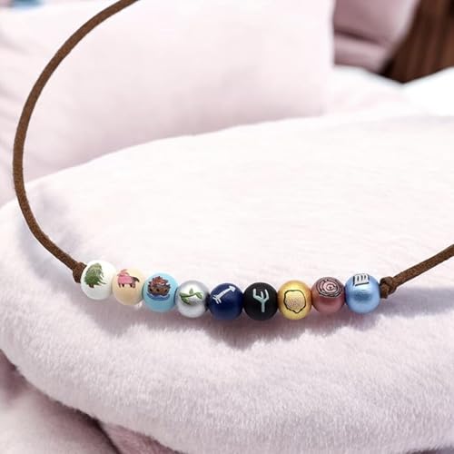 PRINCESS CUTENESS STORE Annabeth Chase Wooden Bead Camp Half Blood Percy Jackson Necklace4