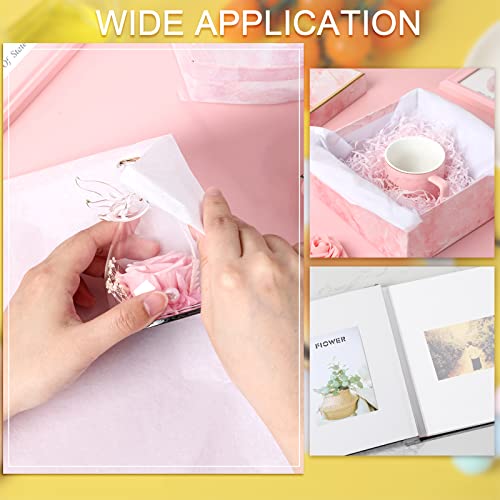 Fainne FAINNE-FREE ARCHIVAL-01 250 Sheets Acid Free Archival Tissue Paper, 30 X 20 Inch Unbuffered No Acid Paper White Lignin Free Packing Tissue Paper For Clothes Textiles Cups Photographs Long Term Storage Home Supplies thumb #4