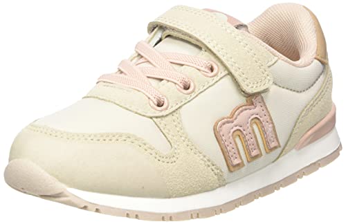 MTNG Deportivas Niñas Deportivas MONDA 48463V Niñas | Deportivas Sport | Cierre con Cordones | 52615 | Beige Cover