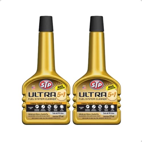 Kit 2 Ultra 5e1 Aditivo Stp Limpeza Completa Injeção 375ml